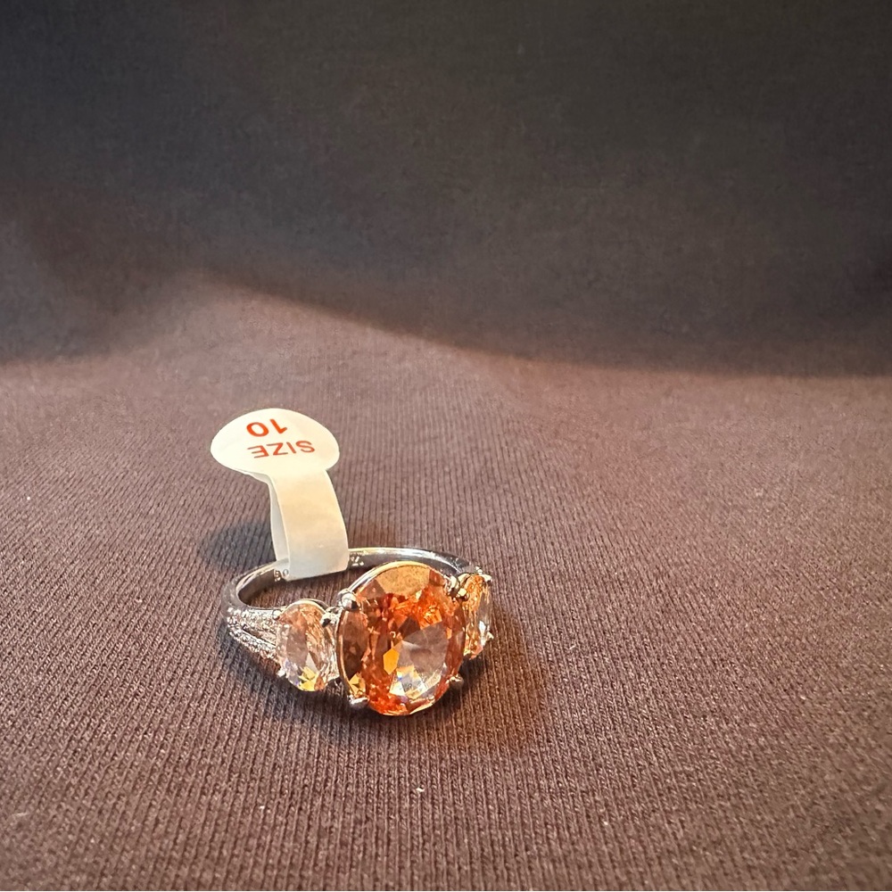 🤎 Smoky Topaz / Brown Tourmaline Ring (Size 10) 🤎
Bomb Party | Hematite Plating